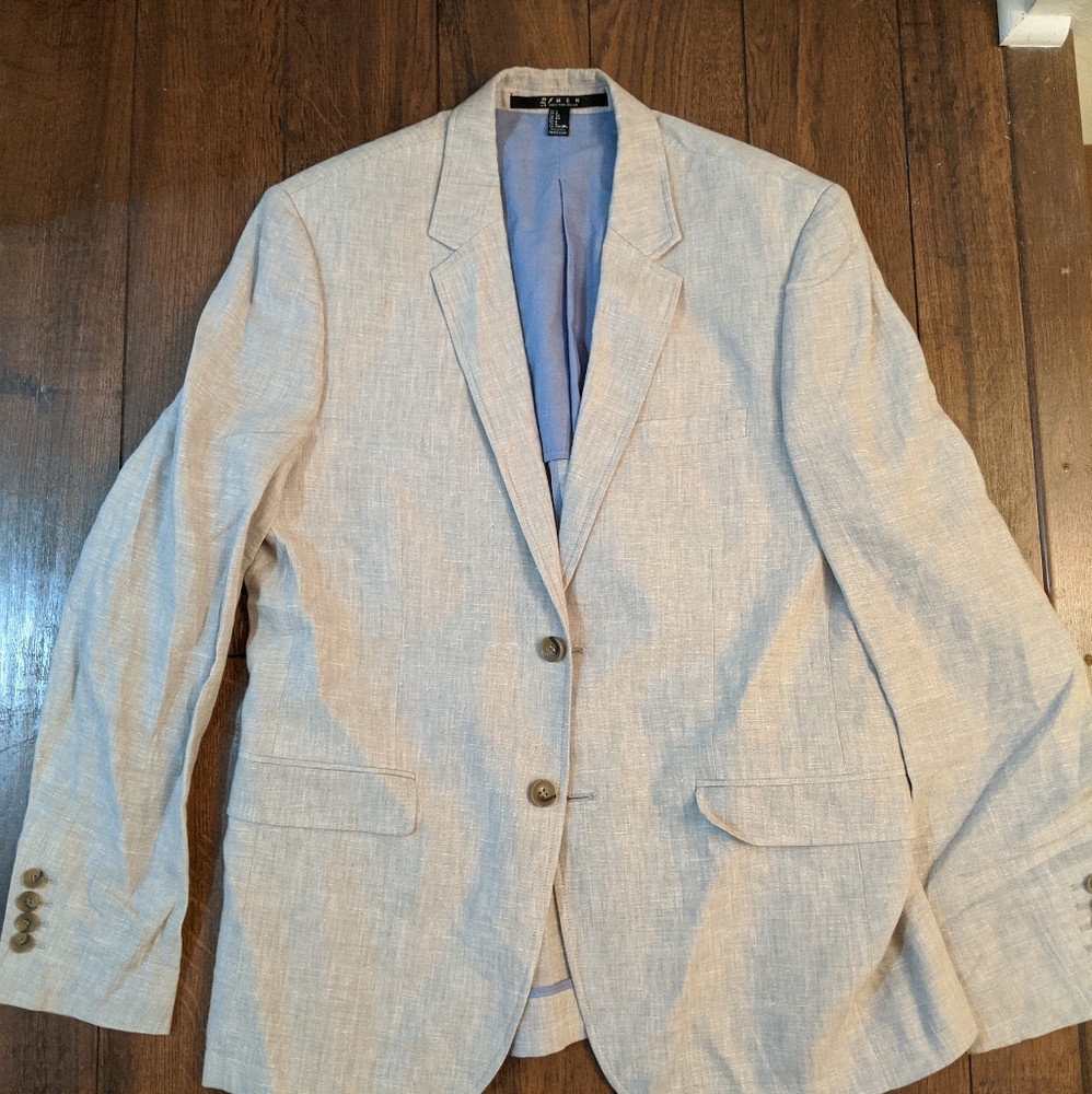 NWOT Forever 21 Men's Linen Blend Blazer